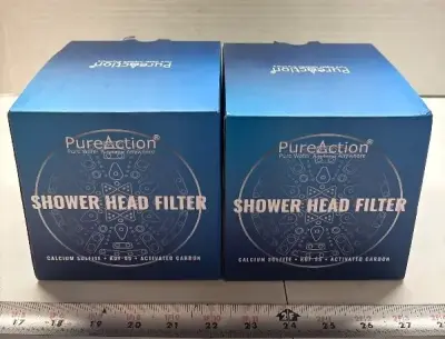 (2) Shower head filter