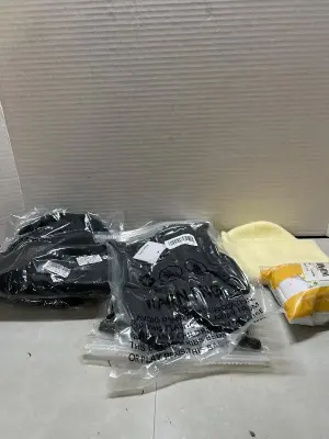 socks, beanie , 2 pairs of gloves and 3 rechargeable beanie headlamps