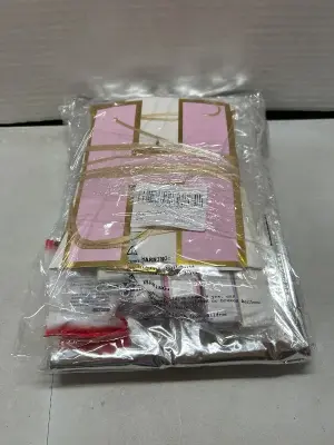 birthday bundle banner, 2 backdrop/tablecloths dangle decor and balloon glue