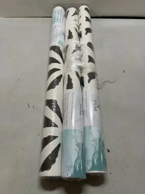 3 rolls of peel and stick wall paper