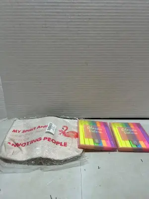 pouch and 2 8 pack highlighter markers