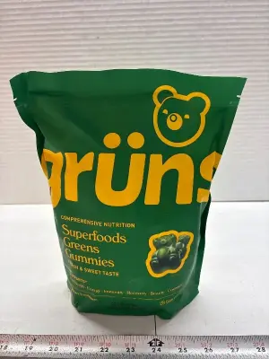 224ct superfood greens gummies exp:11/26