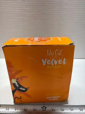 9pk Tikicat velvet mousse exp:06/27