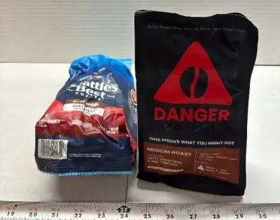 Seattles coffee and danger coffee exp:12/26