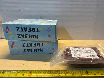 Japanese sweets box (2) and sausage sticks (01/23/26)