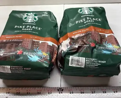 (2) pike place Starbucks coffee exp:03/26