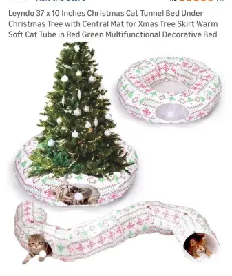 37”x10” cat tunnel