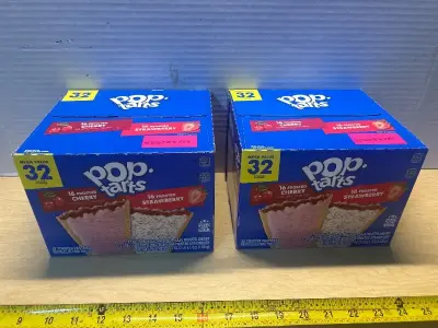 Pop tarts (32ct)(2)(02/28/26)