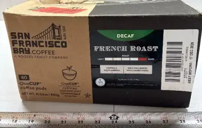 80ct one cup coffee cup exp:12/26