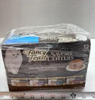 12pk fancy feast Purina cat food exp: 01/27
