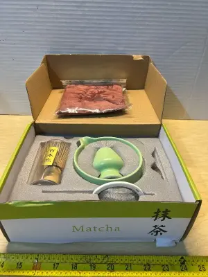Japanese matcha tea set
