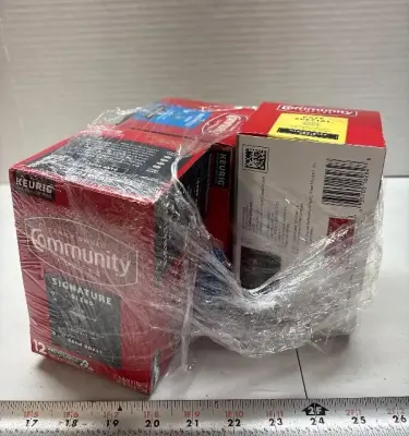 (3) 12pk community coffee kcups exp:11/26