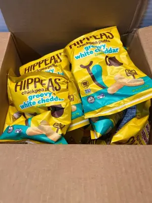 Chick pea white cheddar chips (02/5/26)