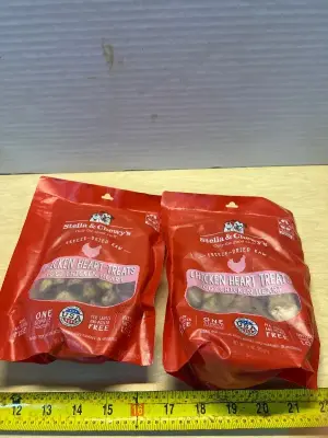 Dog chicken heart treats (2)(03/24/26)