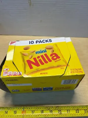 Mini vanilla wafers packets (10ct)(01/04/26)