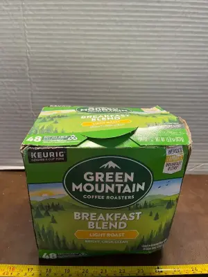 48 ct breakfast blend K cups exp7/27