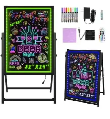 LED message writing board