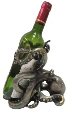 Octopus wine holder