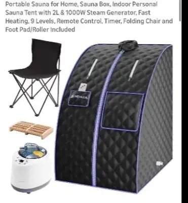 Portable Sauna ( missing remote)