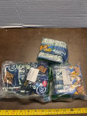 variety protein bars mostly in date