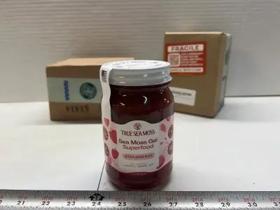 Strawberry Sea moss gel super food(3)(08/2026)