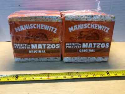 6 boxes of Manischewitz original exp:3/11/2026