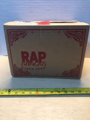 Box of Rap Snacks 10 count lil baby exp:04/10/2026