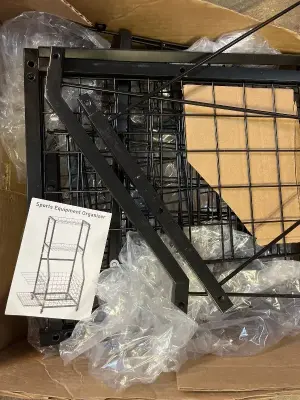 Sports equipment organizer