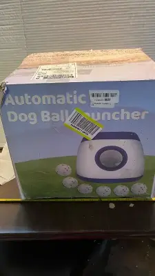 automatic dog ball launcher (used)