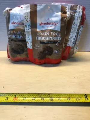 5 bags Grain free Macaroons chocolate exp:03/12/2026