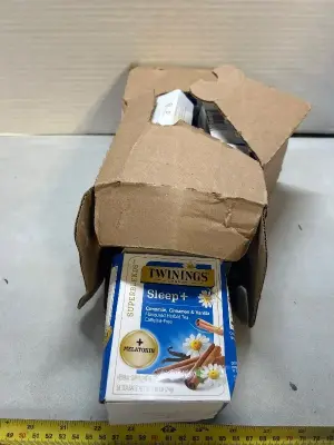 lot of sleep + herbal supplement tea bags