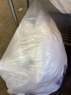 6ct bag of small size couch pillow inserts