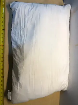 4 white pillows