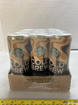 2 starbucks cold brew 12 packs 01/06/26
