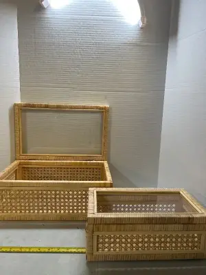 set of decorative baskets