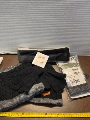 seat sleeper eye mask , men’s underwear size L & 3pcs winter wear