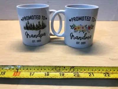 Grandma and grandpa mugs