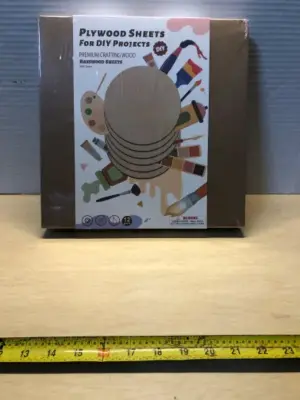 Plywood sheets for DIY projects 12 count