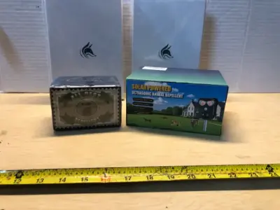 2 clever fox weekly planners, all pest repellent, solar powered ultrasonic animal repellent
