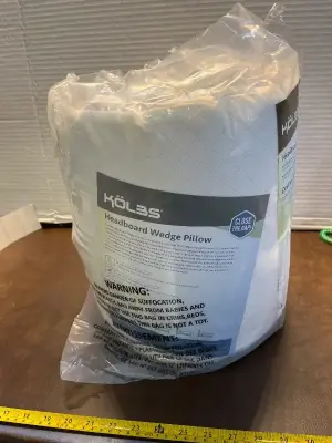 head bored wedge pillow