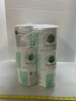 lot of 100% recycled “seventh generation” toilet paper
