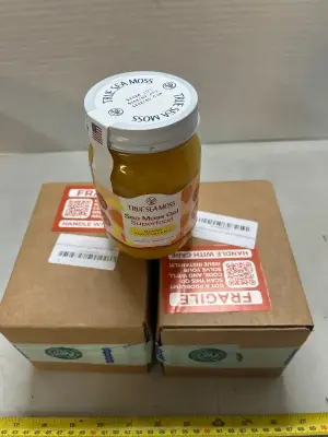 3ct mango and pineapple flavored sea moss gel superfood 06/2026