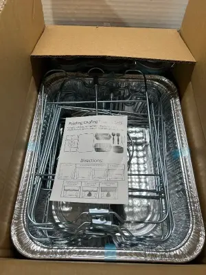 6 sets of folding chafing dishes