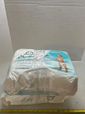 2 packs of size 5 gentle touch diapers