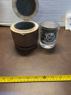 retirement cup & case