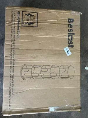 5 tier rotating book shelf