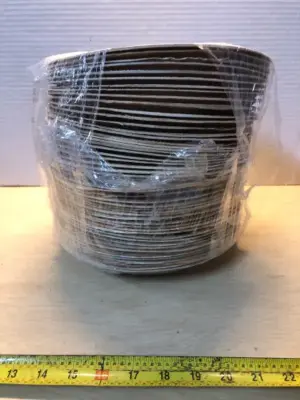 Stack of bamboo plates