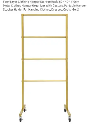 4 layer clothing hanger