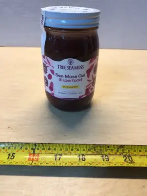 Sea moss gel super food elderberry exp:07/2026