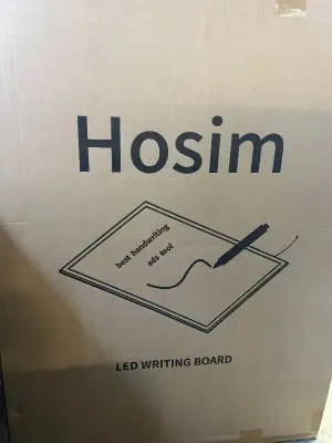 led writing board